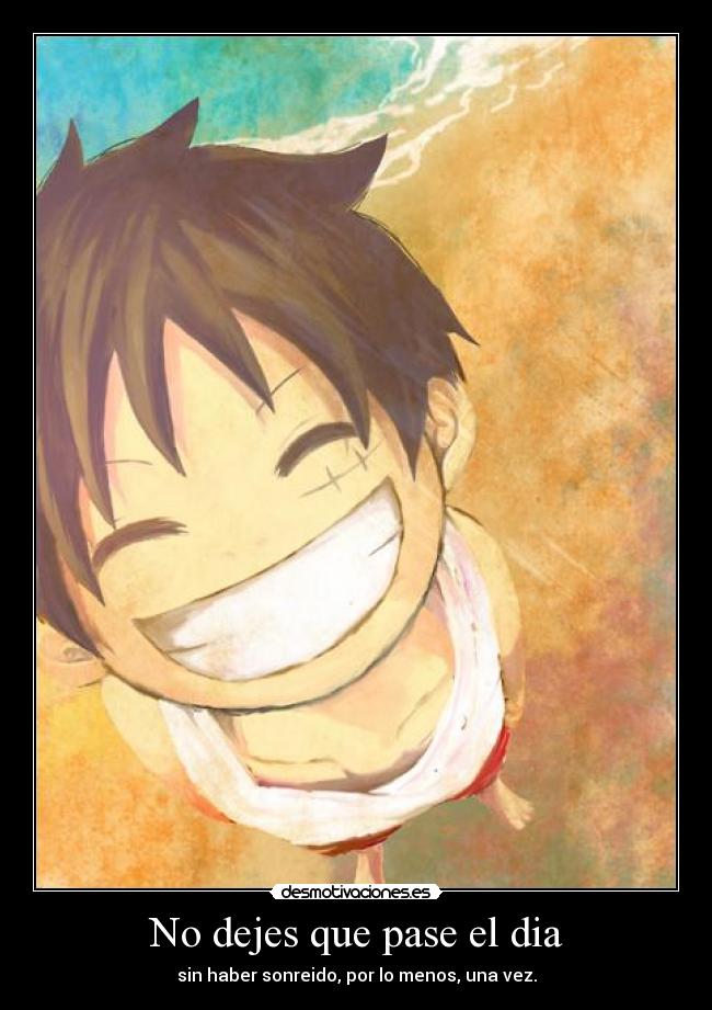 carteles one piece luffy desmotivaciones