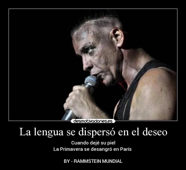 carteles rammstein mundial originales copias desmotivaciones