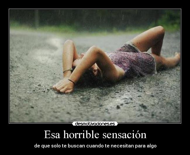 Esa horrible sensación - 