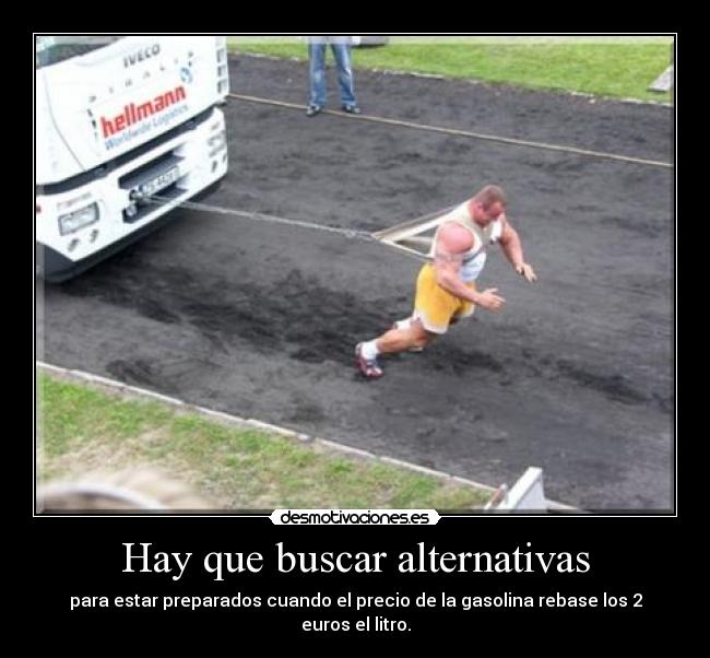 Hay que buscar alternativas -