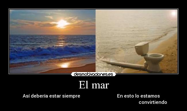 El mar -