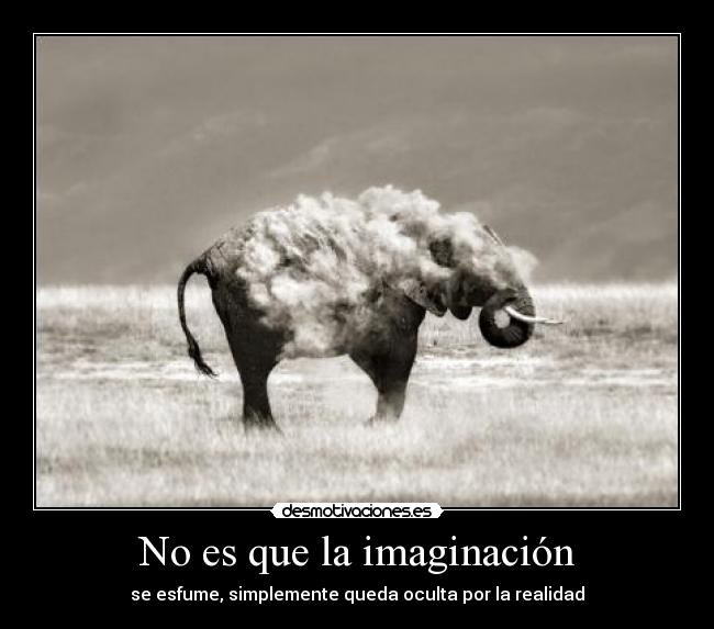 carteles imaginacion imaginacion realidad desmotivaciones