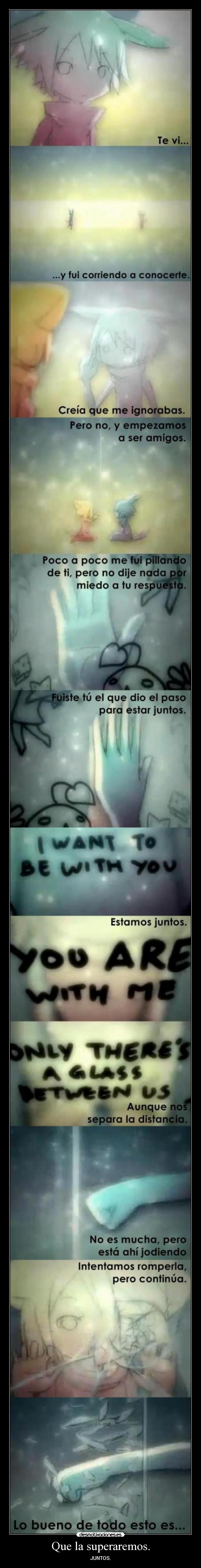 Que la superaremos. - 