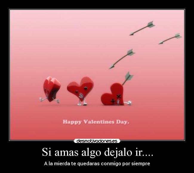 Si amas algo dejalo ir.... -