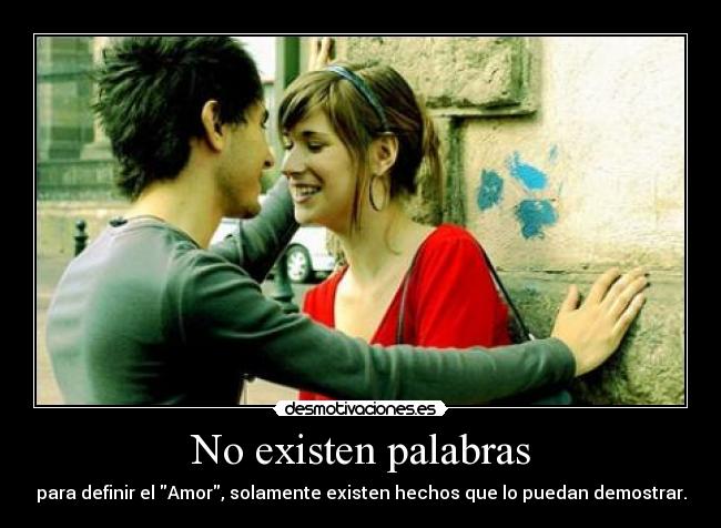 No existen palabras - 