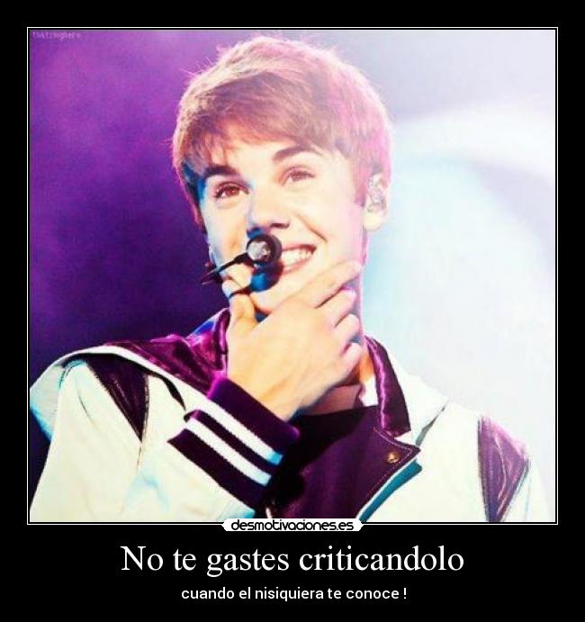 carteles justin bieber desmotivaciones