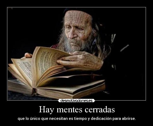 Hay mentes cerradas - 