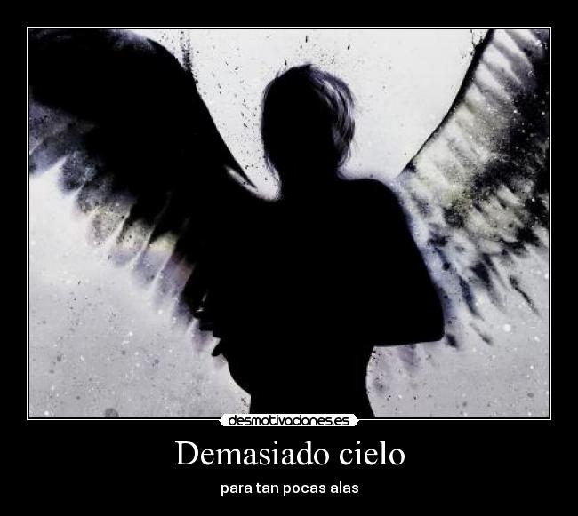 Demasiado cielo - para tan pocas alas