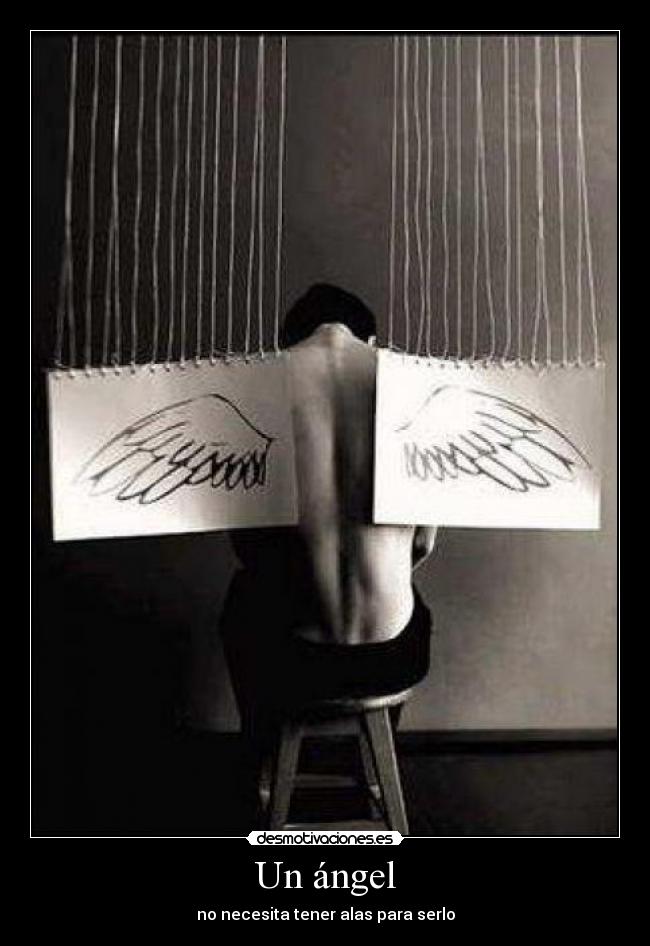 Un ángel -