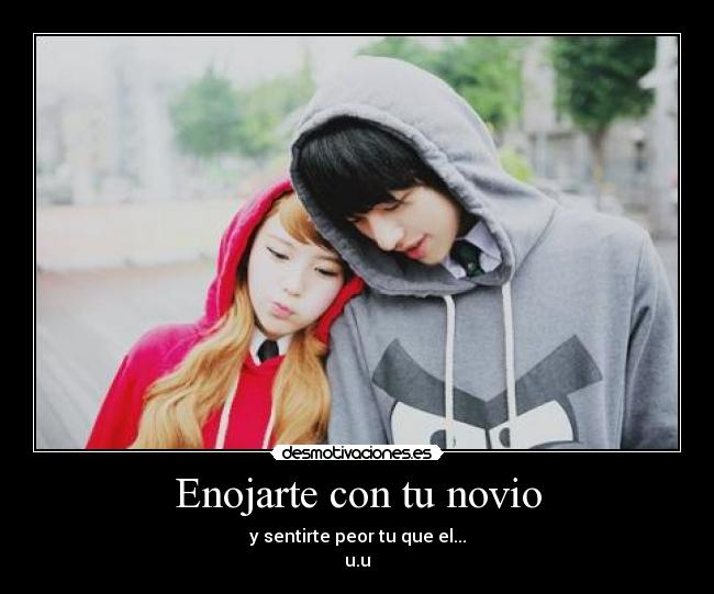 Enojarte con tu novio - 