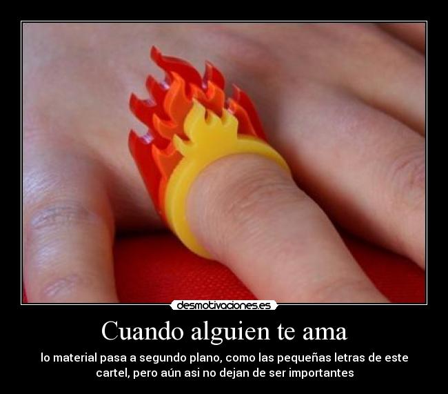 Cuando alguien te ama -