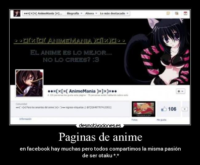 Paginas de anime - 