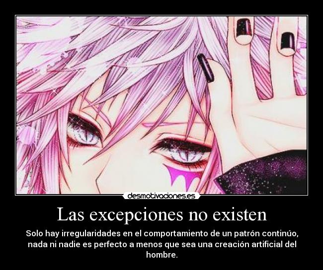 Las excepciones no existen -