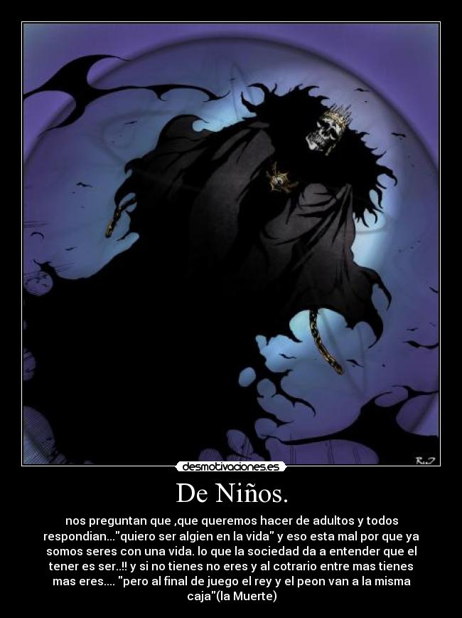 De Niños. -