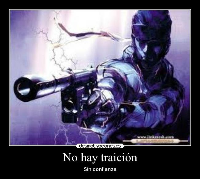 No hay traición -