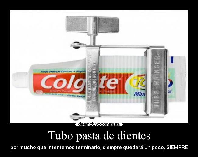 Tubo pasta de dientes - 
