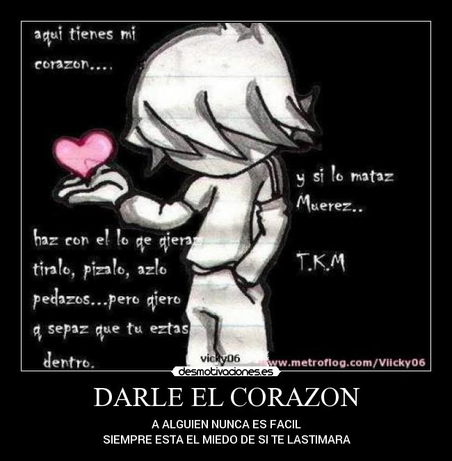 DARLE EL CORAZON - 