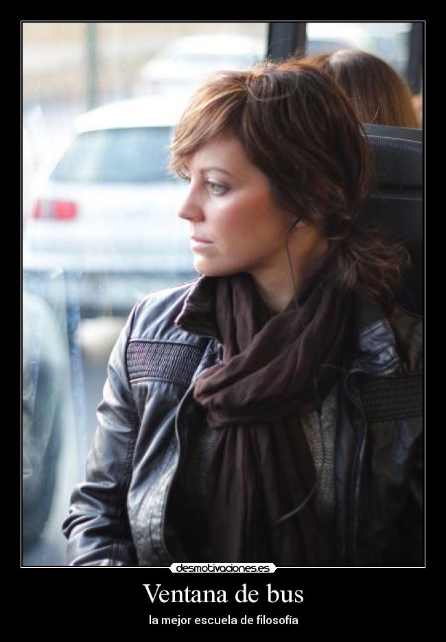 Ventana de bus - la mejor escuela de filosofía