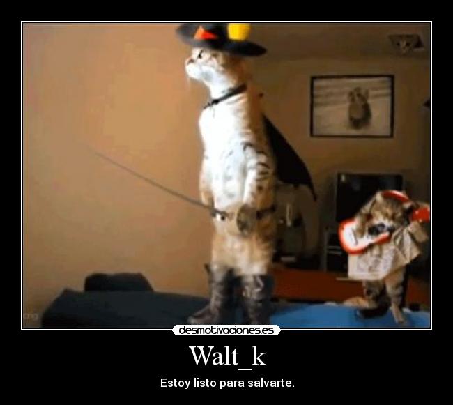 Walt_k - Estoy listo para salvarte.