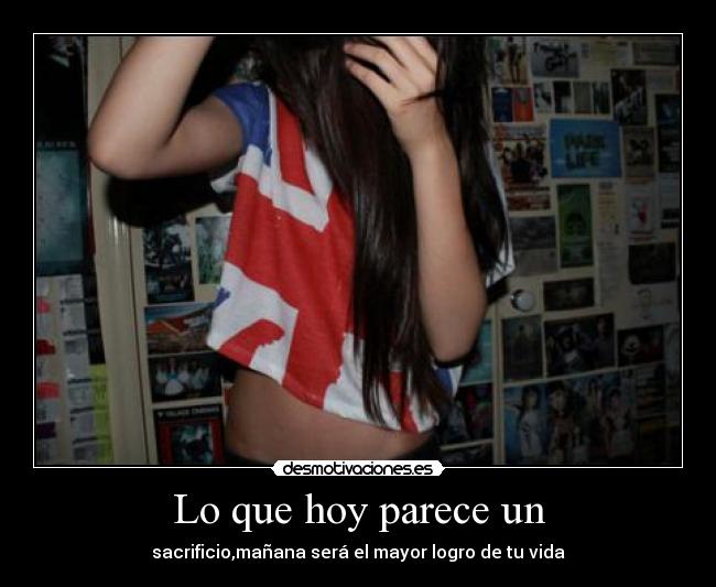 Lo que hoy parece un - 