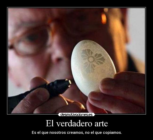 El verdadero arte -