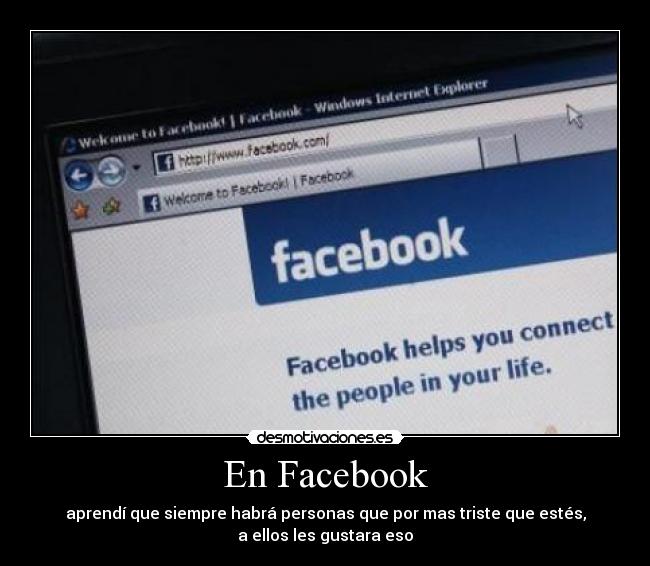 En Facebook -