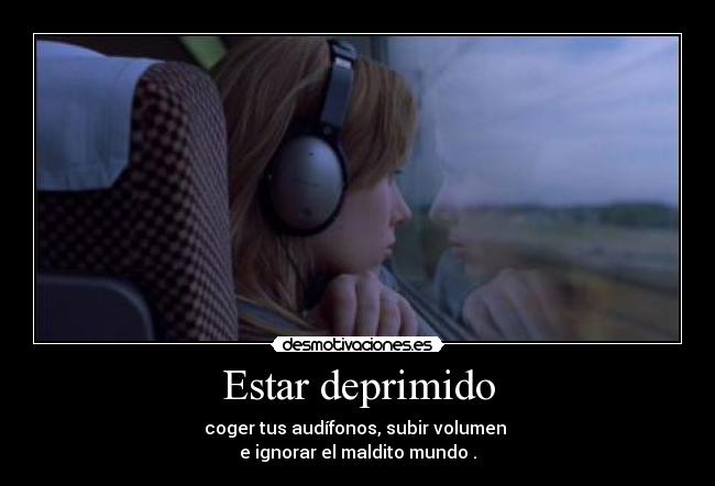Estar deprimido - 