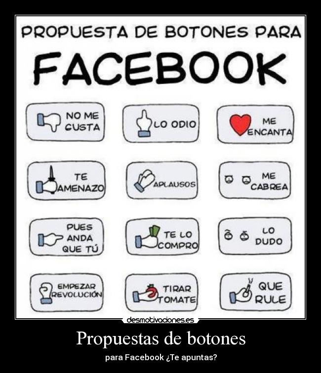 Propuestas de botones -