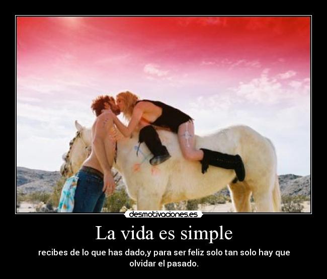 La vida es simple - 