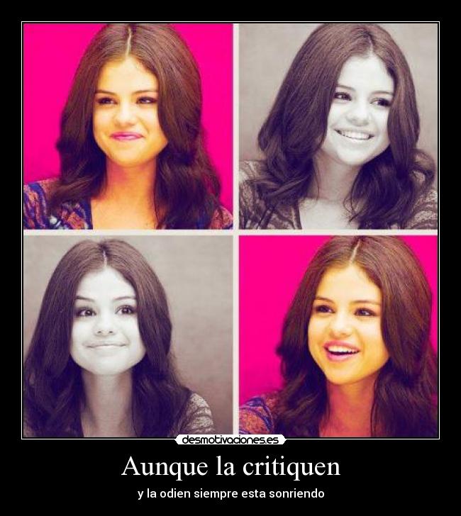 Aunque la critiquen -