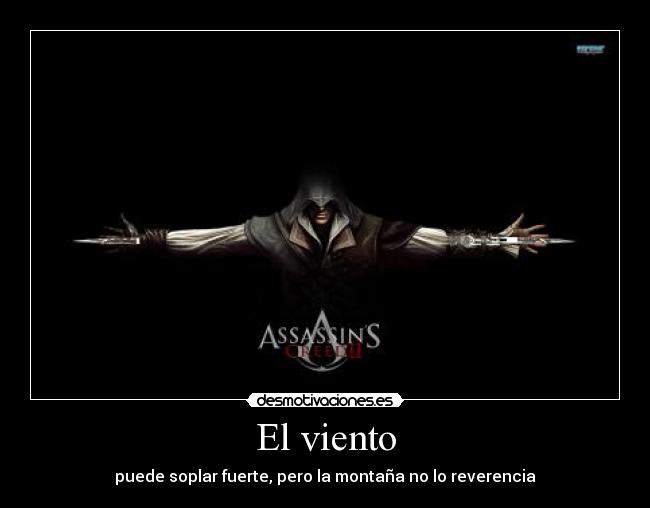 carteles assassins creed desmotivaciones