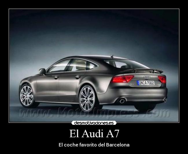El Audi A7 -