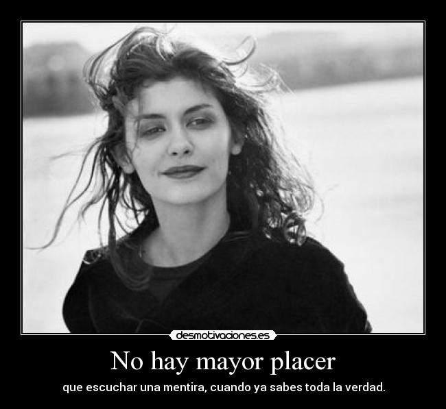 No hay mayor placer - 