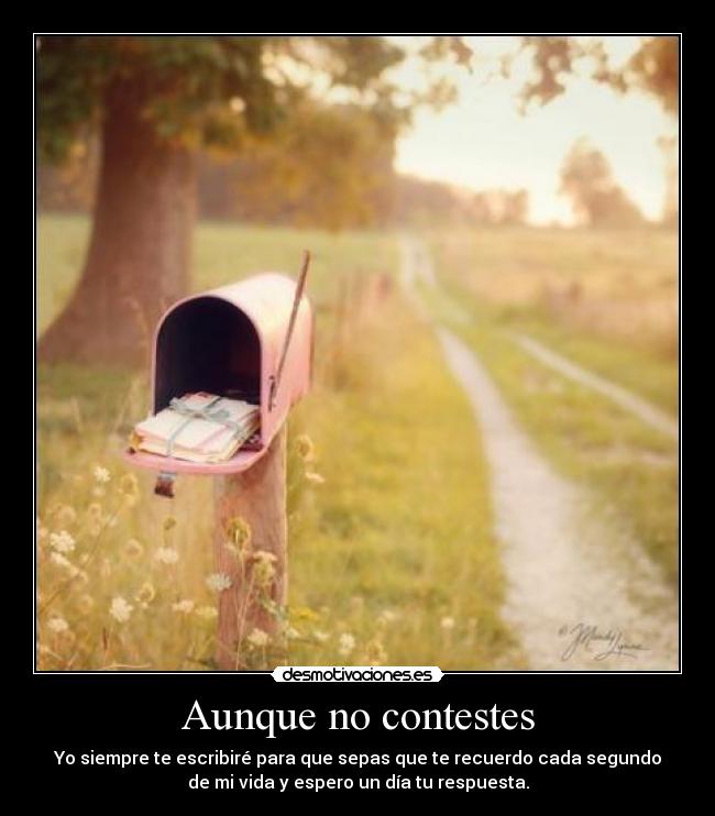Aunque no contestes - 
