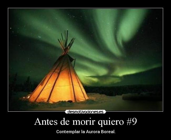 Antes de morir quiero #9 -