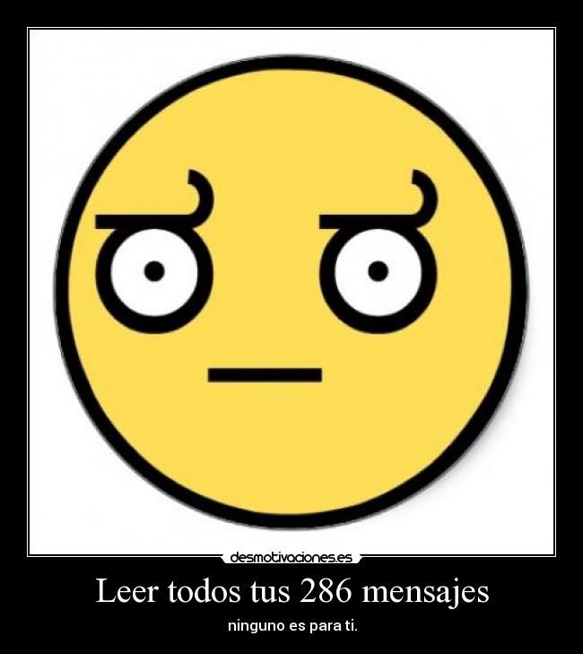 Leer todos tus 286 mensajes - 