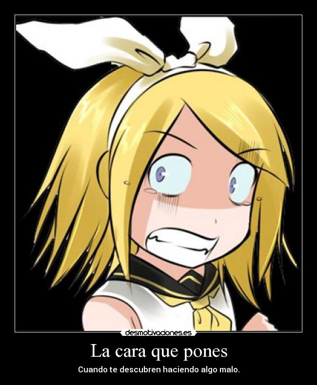 carteles rin vocaloid desmotivaciones
