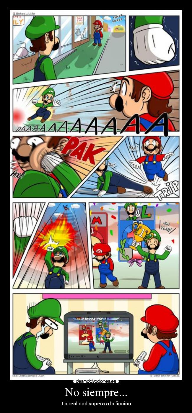 No siempre... - La realidad supera a la ficción