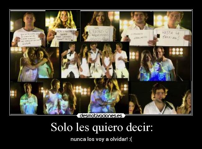 carteles casi angeles teen angels lali esposito peter lanzani nico riera rochi igarzabal baja telon adios desmotivaciones