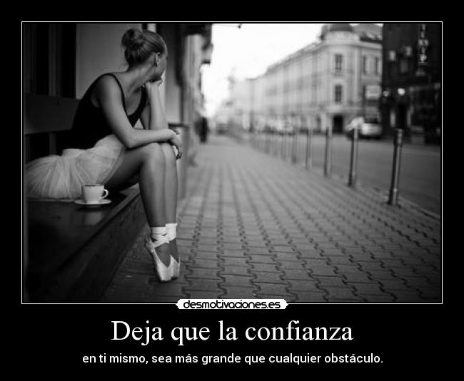 Deja que la confianza - 
