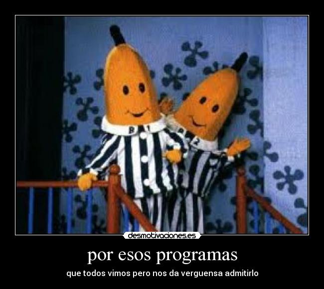 por esos programas - 
