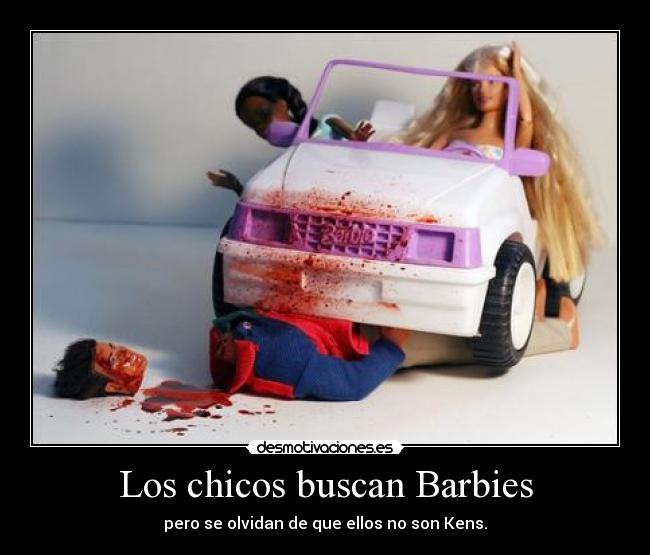 Los chicos buscan Barbies - 