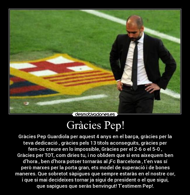 carteles pep guardiola desmotivaciones