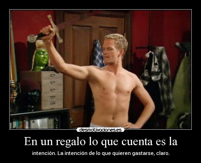 En un regalo lo que cuenta es la - 