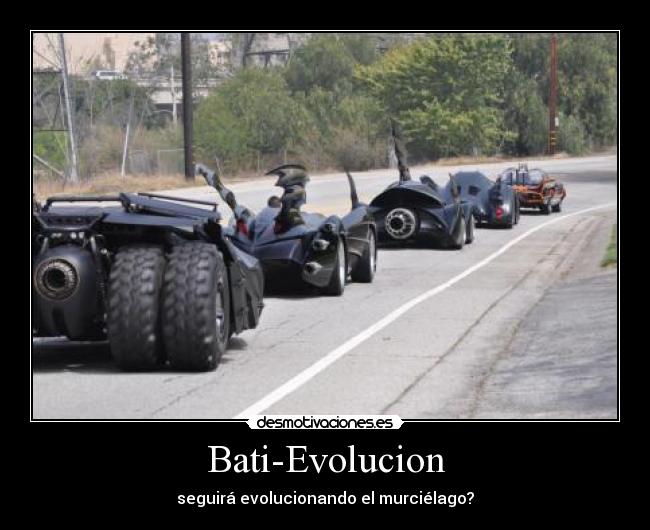Bati-Evolucion - seguirá evolucionando el murciélago?