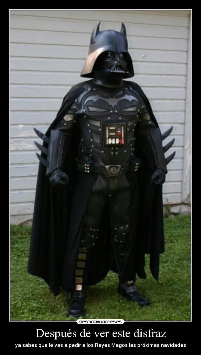 Después de ver este disfraz - ya sabes que le vas a pedir a los Reyes Magos las próximas navidades