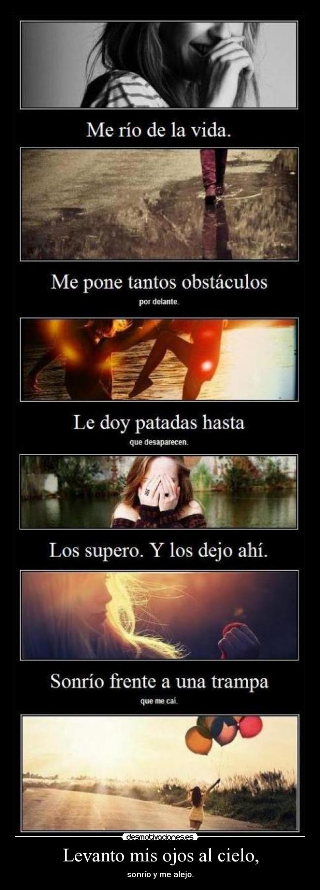 Levanto mis ojos al cielo, - 