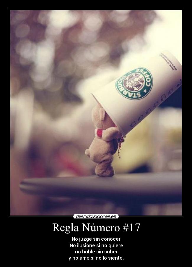 Regla Número #17 - 