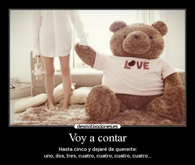 Voy a contar -