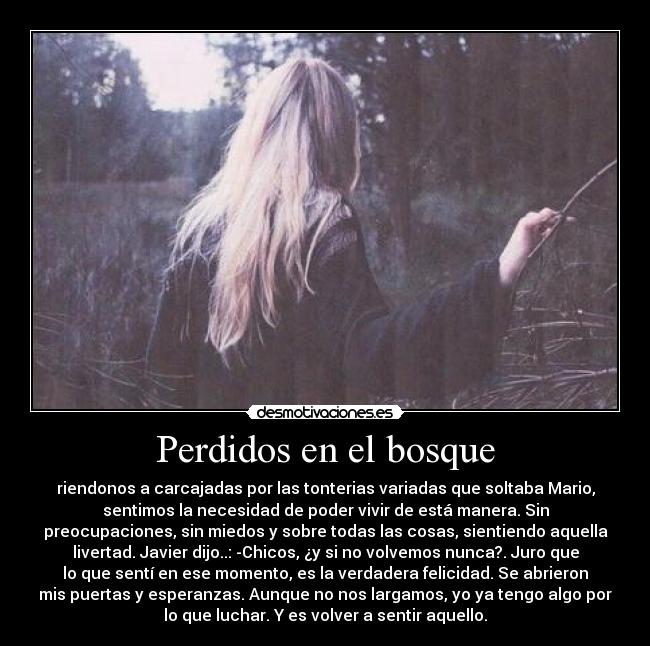 Perdidos en el bosque - 